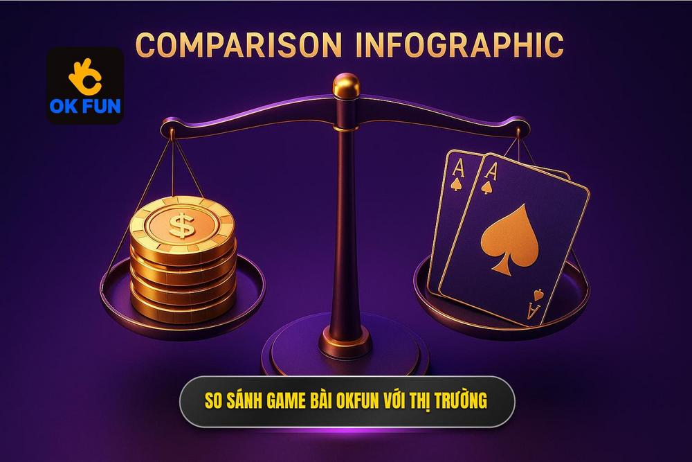 3.bảng So Sánh đặc điểm Nổi Bật Của Game Bài Okfun So Với Thị Trường