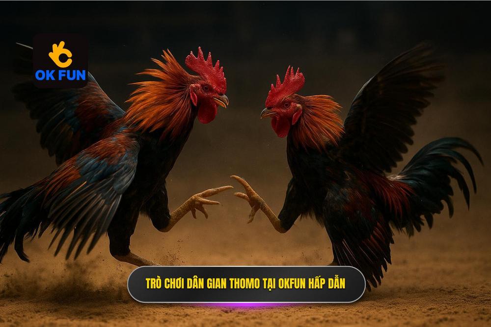 3.Đá Gà Thomo Okfun điểm Hẹn Của Những Trận đấu đỉnh Cao